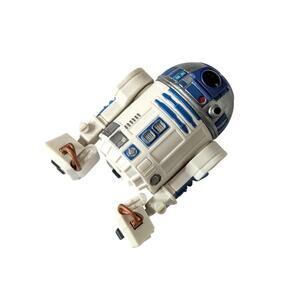 Hasbro Star Wars R2D2 (R2-D2) 3" Droid Robot Action Figure VGC